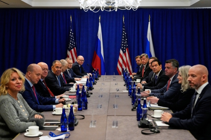 United States Secretary of State Marco Rubio meets with Russian Foreign Minister Sergey Lavrov in New York, US, September 23, 2026. Yuki Iwamura/Pool via REUTERS